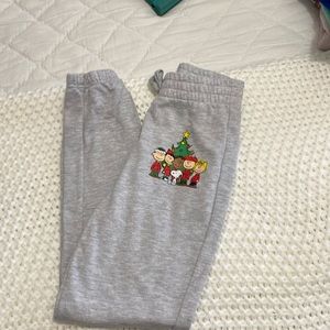 Brand new without tags target Charlie Brown Xmas sweatpants